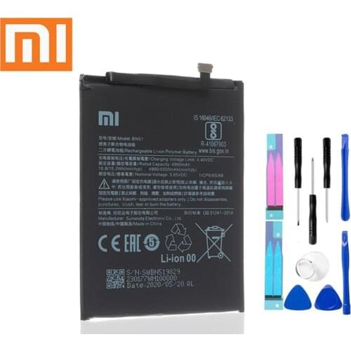 100% Original Xiao Mi Phone Battery for Redmi 8 Redmi 8A BN51 5000mAh High Quality Replacement Battery With Free Tools
