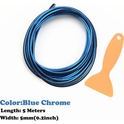 5M Car styling Decoration Chrome Strip For Mini One Cooper R50 R52 R53 R55 R56 R57 R58 R60 R61 PACEMAN COUNTRYMAN CLUBMAN COUPE