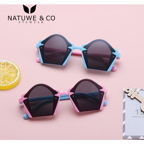 Kid Heart Girls Boys Bag Sunglasses Kids Sunglasses 2021 UV400