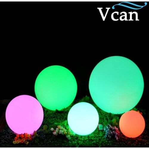 Diameter 35cm 16colours have waterproof 100% Remote Control Big Ball LED Light VC-B350