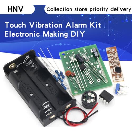 Touch vibration alarm kit electronic making maker DIY electronic training kit teaching kit, student laboratory