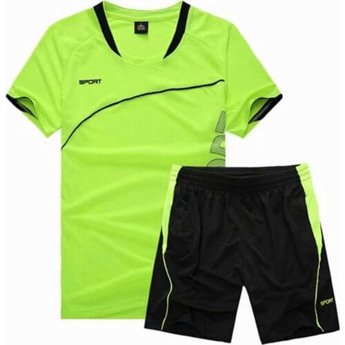 Fashion Adult And Children Football Jerseys Boys Girls Soccer Sets Short Sleeve Kids Futbol Clothes Soccer Tracksuit Jersey