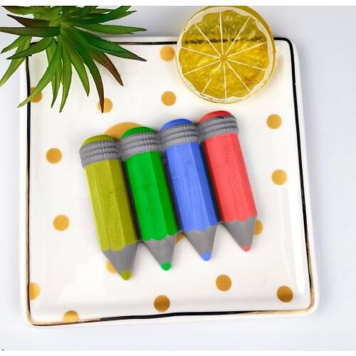 PRZY Mould Silicone Colored pencils Molds Fondant Pencil Mold Soap Molds Handmade Soap Clay Resin Candle Mould