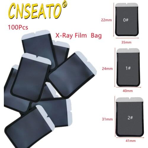 100Pcs Dental Barrier Envelopes X-Ray Film Protective Bag Phosphor Plate Digital X Ray Storage Bags Sterilization Dentist Tools