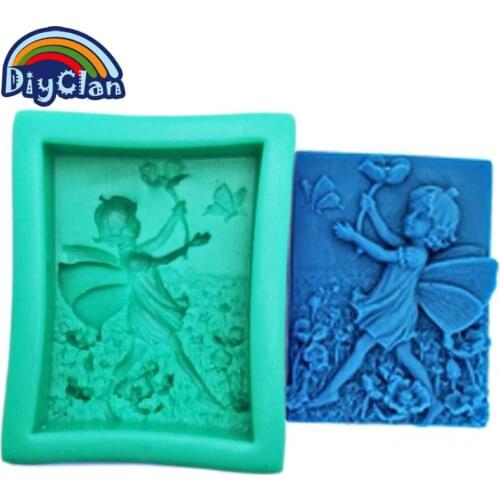 Fairy Rectangle Silicone Molds For Cake Soap Resin Chocolate Form Handmade Aesthetic Mould Customize S0313TS