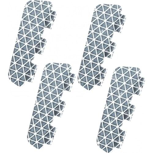 70% Hot Sale 4Pcs Reflective Safety Self Adhesive Decals Bikes Bicycle Cycling Stickers Decor