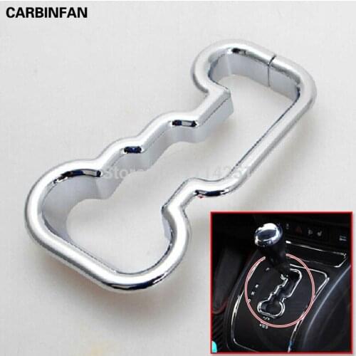 ABS Chrome Light Ring Gear Cover Trim Sticker For Jeep Patriot 2008 2009 2010 2011 2012 2013 2014 2015