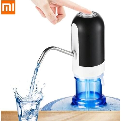 Xioami Home Water Bottle Pump Mini Barreled Water Electric Pump USB Charge Automatic Drinking Water Dispenser Water Pumping