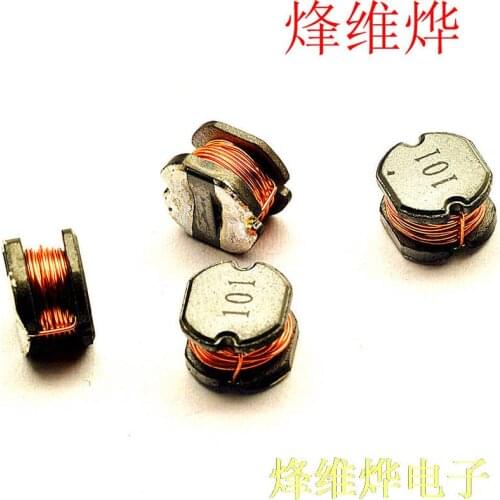 CD54 100UH standard word 101 SMD power inductors ( 100 )