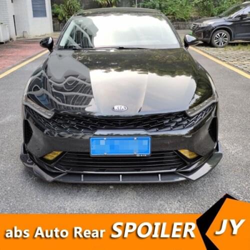 For Kia K5 Optima Body kit spoiler 2020-2021 ZDK Optima ABS Rear lip rear spoiler front Bumper Diffuser Bumpers Protector