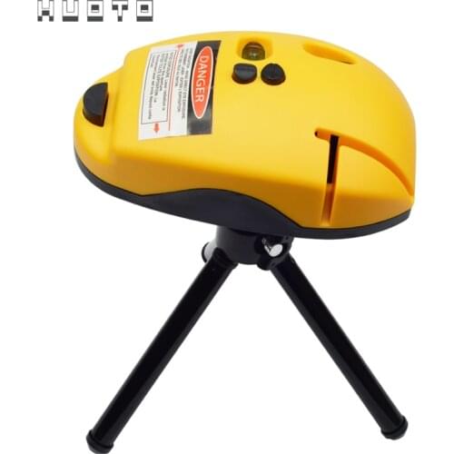 Multi functional laser level Horizon Vertical line level tool spirit level mouse type Right Angle 2 Red Lines