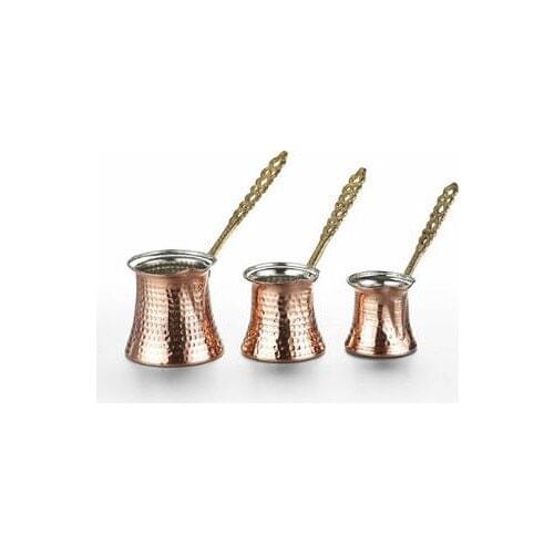 Wildlebend 3 Piece Copper Coffee Pot Set