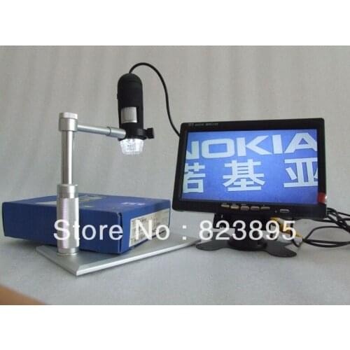 New fashion aluminium alloy bracket AV 1200X digtal microscope ,AV handheld endoscope camera,adapt to TV ,LCD monitor