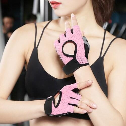 Fitness Gloves Female Professional Palm Anti-Cocoon Sports Protective Gear Horizontal Bar Equipment Training Wear-Resistant Half