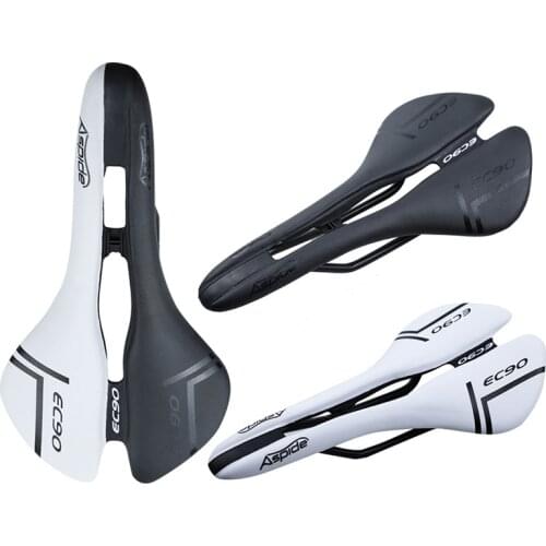 EC90 Road Bike Carbon Saddle Ultralight Racing Track Carbon Leather Saddle