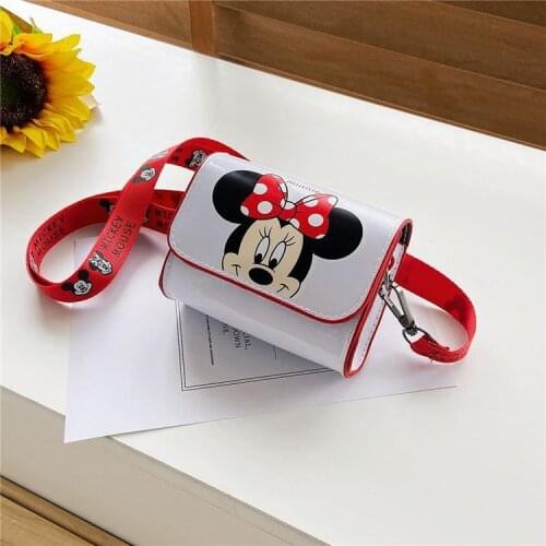 Disney Mickey mouse Girls messenger bag new fashion small bag children shoulder bag boy and girl Minnie coin bag