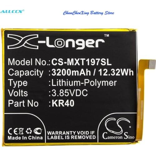 Cameron Sino 3200mAh Battery KR40,SB18C43602 for Motorola Moto One Vision,XT1970