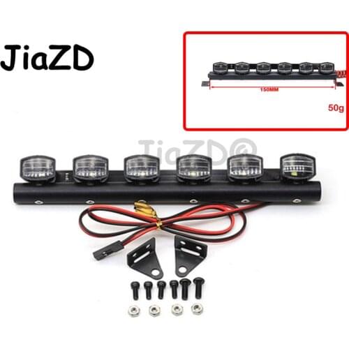 AX-505W Multi-function Ultra Bright LED Lamp Light for 1/8 1/10 HSP Traxxas TAMIYA CC01 Axial Monster Truck Short Course RC Car