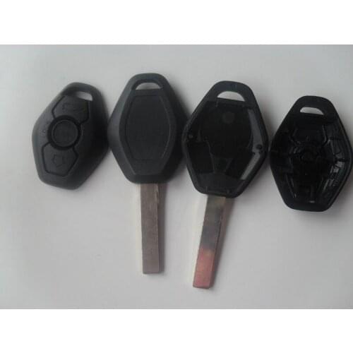 3 Buttons Uncut Blade Key Shell Case Blanks For BMW 3 5 7 Series 325 325i 325ci 330 330i 325 325i 525 525i X5 X3 Z3 Z4