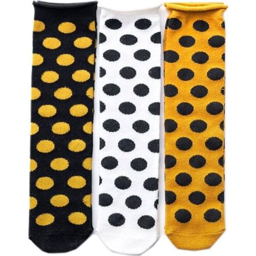 Childrens Socks Knee High Socks for Girls Kids Colorful Dots Elastic Children Long Socks Casual Beautiful 1-6 Years