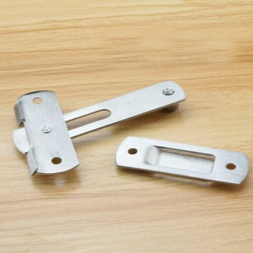 Stainless Steel Door Latch Sliding Lock Barrel Bolt Home Security Door Cabinet
