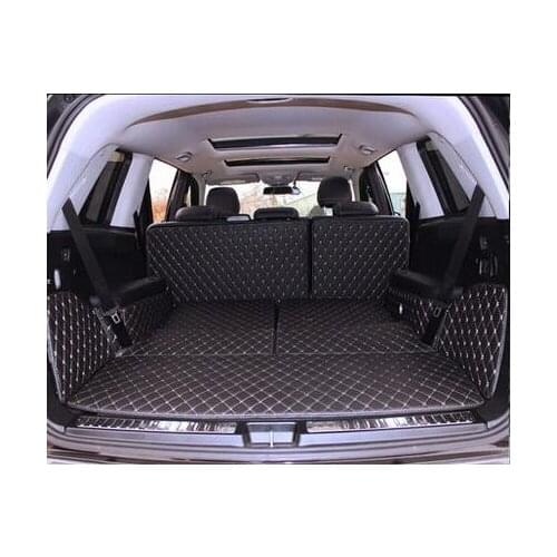 Good mats! Special trunk mats for Mercedes Benz GL 450 7seats X164 2011-2006 durable boot carpets for GL450 2008,Free shipping