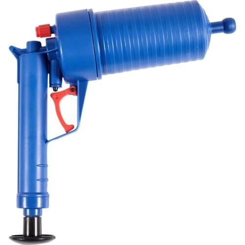 Quality Air Power Drain Blaster gun High Pressure Powerful Manual sink Plunger Opener cleaner pump for Bath Toilets Bathroom Sho