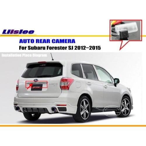 Car Rear view Camera For Subaru Forester SJ 2012-2015 Backup Parking AUTO CCD CAM Night Vision