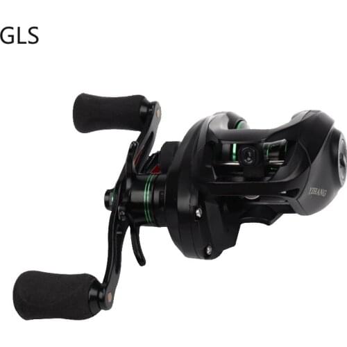 GLS 8KG Drag Baitcasting Fishing Reel 6.5:1 High Speed Magnetic Brake System Freshwater Fishing Reels