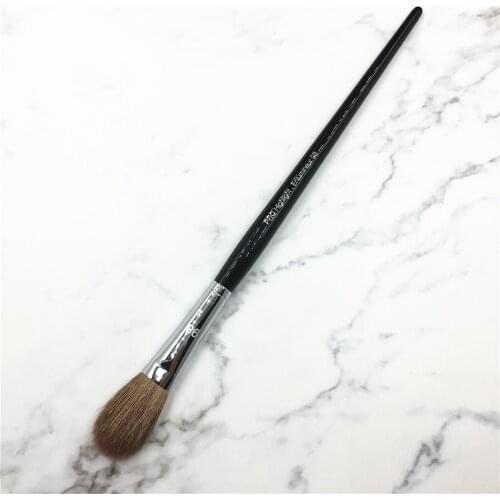 High End #98 Pro Highlighting Makeup Brush Goat Hair Black Long Handle Big Eyeshadow Blender Make up Brush