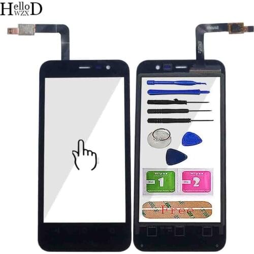 Mobile Touch Screen For TP-Link Neffos Y5L Touch Screen Digitizer Panel Front Glass Lens Sensor TouchScreen Tools Wipes