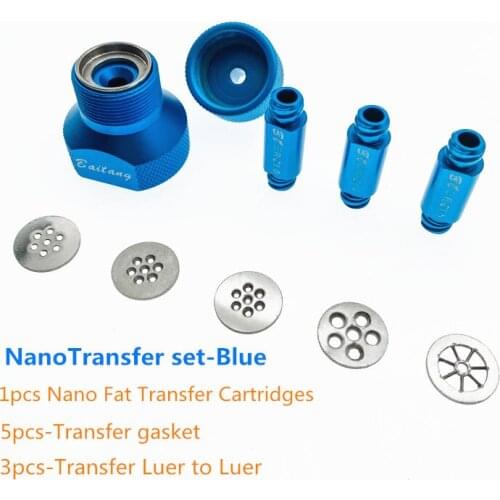 Nano fat filter set Liposuction Fat Converter fat transfer kit for Fat Surgery Liposuction tools Medical Practice