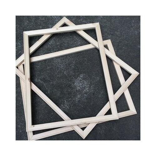 DIY Solid Wood frame for canvas oil painting Factory Price Wood frame for canvas oil painting nature DIY frame inner frame gift