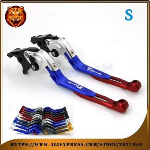 Adjustable Folding Extendable Brake Clutch Lever For SUZUKI TL1000R TL1000 1998 1999 2001 2002 2003 with LOGO Motorcycle