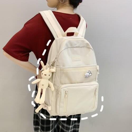 Campus Japanese Womens Backpacks Cute School Student Women Backpack Harajuku Ulzzang School Bag for Teenage Girls Korean Ladies