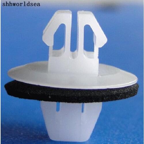 Shhworldsea 100pcs Free Shipping Rocker Panel Moulding Fastener Clip For Toyota 90467-11063