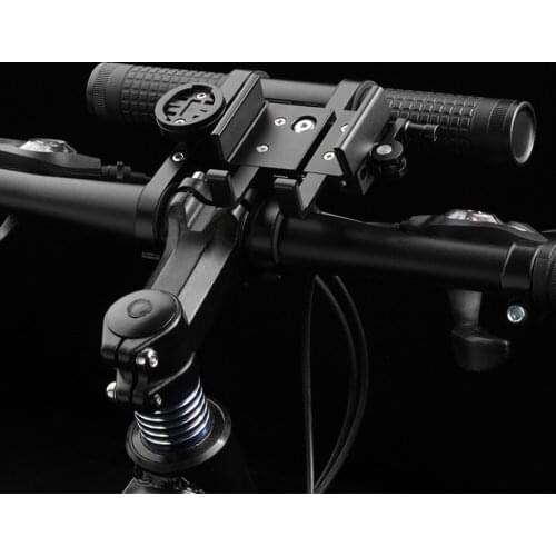 5-in-1 Bike Handlebar Extender USB Charging Power Bank Bicycle Lamp Flashlight Bracket Clamp Extension Support Holder Rack Cycli