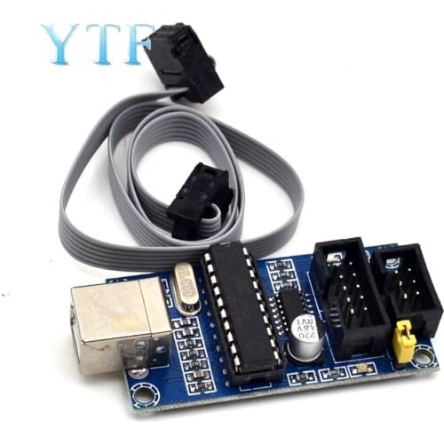 USBTiny USBtinyISP AVR ISP Programmer Bootloader For Arduino Meag2560 UNO R3 With 10pin Programming Cable