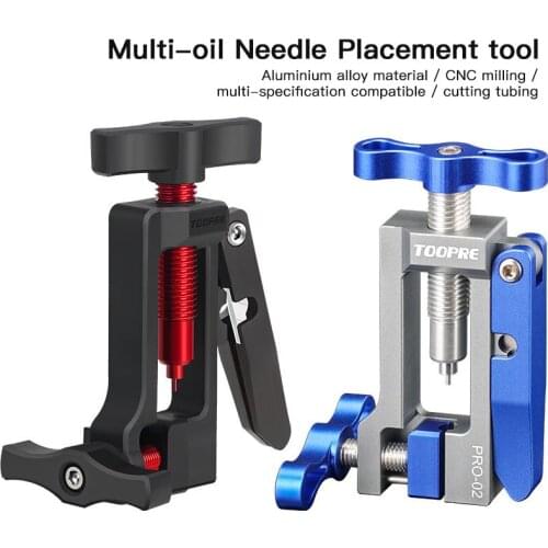 Bicycle brake hydraulic hose needle driver press-in tool oil needle tool insertion tool MTB multi-function riding tool