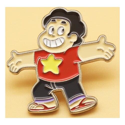 Steven Universe Alloy enamel pin cartoon film fiction brooch women Fashion jewelry gift badges
