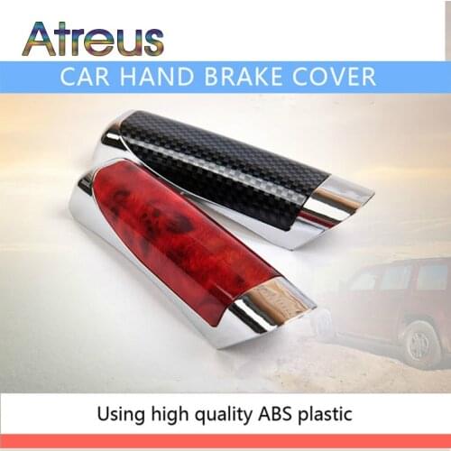 Atreus Car Handbrake Protector Cover Decoration For BMW E46 E60 Ford focus Mazda 3 Volkswagen Polo Golf 4 Skoda octavia Kia rio