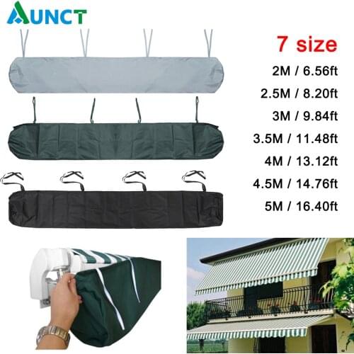 7 Sizes Patio Awning Winter Storage Bag Yard Garden Shelters Rain Weather Cover Protector Sun Canopy Oxford 2/2.5/3/3.5/4/4.5/5m