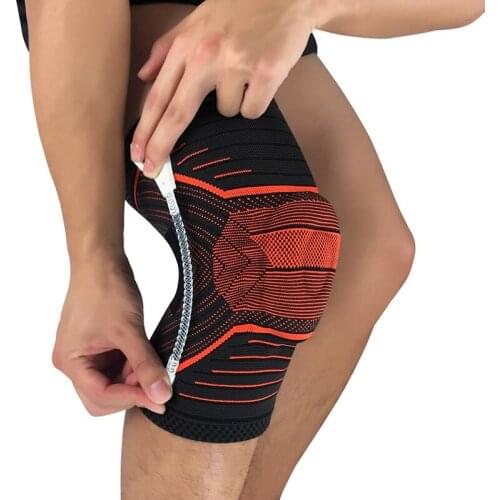 1pc Knee Pads Sleeves Breathable Knit Leg Sets Outdoor Fitness Knee Protectors