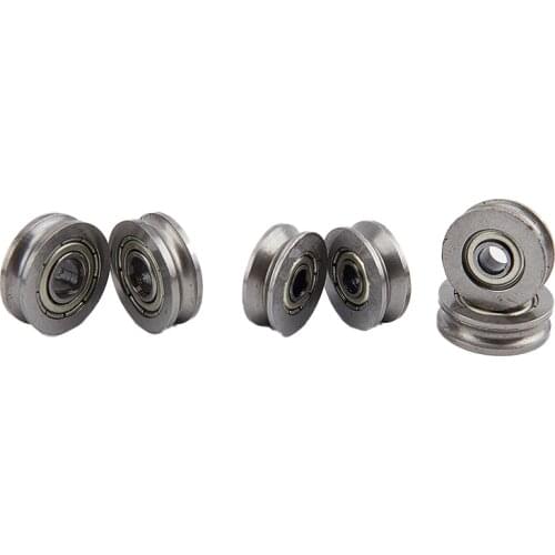 5pcs/Pack V U Groove Roller Wheel Ball Bearings Embroidery Machine Pulley Bearing