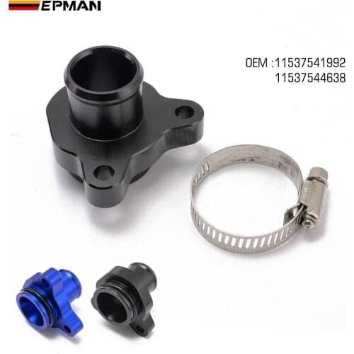 EPMAN Coolant Water Hose Fitting Adapter Replacement Aluminum Connector For BMW 335i 11537541992 11537544638 OEM EPWT992BMW