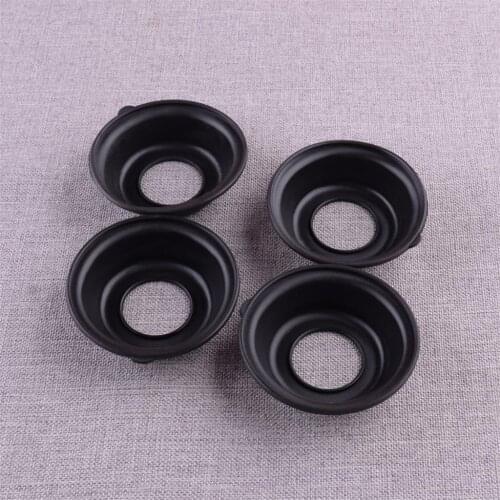 CITALL 4Pcs Carburetor Plunger Diaphragm Membrane Fit For Kawasaki CSR Twin - KZ750-M1 LTD Belt - KZ750-K1 KZ750-K2