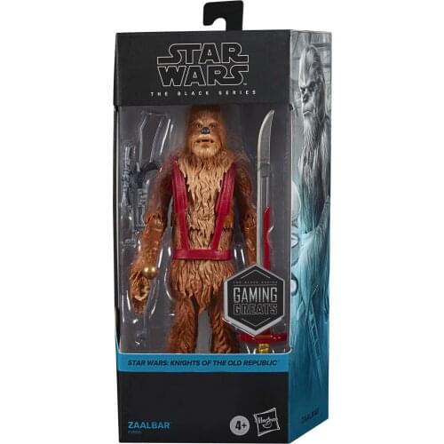 Star Wars Zaalbar Knights Of The Old Republic 6" Action Figure Original Black Series Gaming Greats Exclusive Toys Doll Model