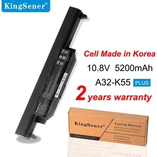 KingSener Korea Cell A32-K55 Battery for ASUS X45 X45A X45C X45V X45U X55 X55A X55C X55U X55V X75 X75A X75V X75VD U57 U57A U57VD