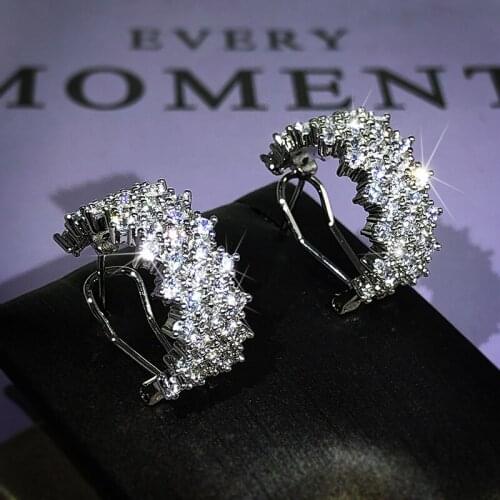 925 Silver Simple Olive Branch Ring Jewelry For Ladies Super Flash AAA Zircon Wild Ring Wedding Birthday Engagement Jewelry Gift