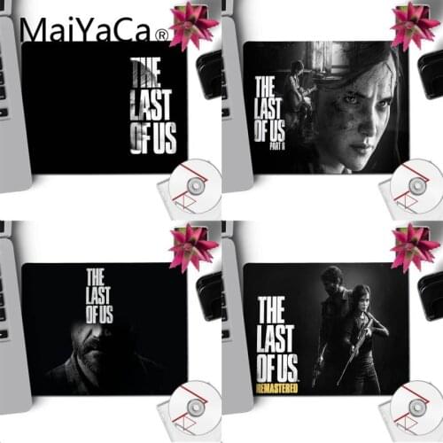 MaiYaCa Last of us Office Mice Rubber Mouse Pad Non-Slip Laptop Computer gaming mouse mat 22x18cm mouse pad gamer desk mat